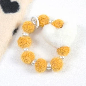 1PC Fashion Creative Fluffy Multi-purpose Anti Loss Plush Love Pendant - Picture 1 of 1