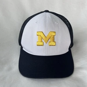 Michigan Wolverines Hat Ball Cap Football Collegiate SnapBack ‘47 EUC - Picture 1 of 7