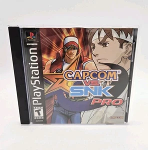 Capcom vs. SNK Pro Sony PlayStation 1 2002 CIB Complete Video Game - Picture 1 of 3
