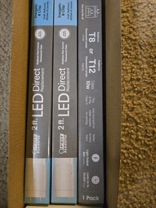 Feit Electric10-Watt 2 ft. T8/12 G13 Linear LED Tube Light Bulb.Set 3. - Picture 1 of 2