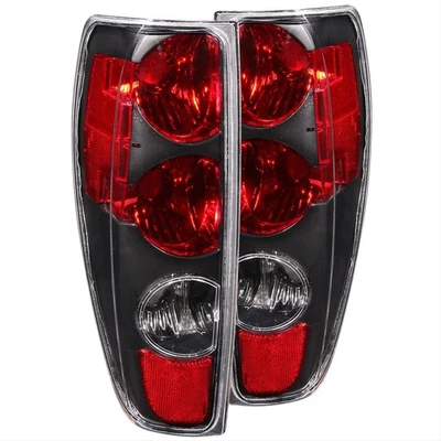 Anzo Euro-Style Taillights Red/Clear Lens Black Housing 2006-2012 Chevy Colorado Foto 1 de 3
