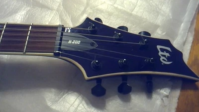 ESP LTD H-200 ¡en púrpura trans! HH Muy buen estado! Foto 1 de 4