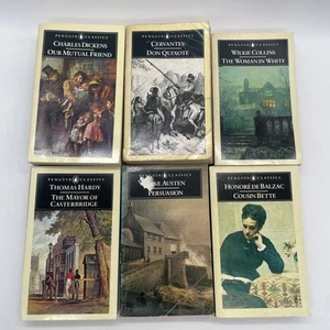 6 x Penguin Classics Bundle Joblot Paperback 80’s Some First Edition - Imagen 1 de 22