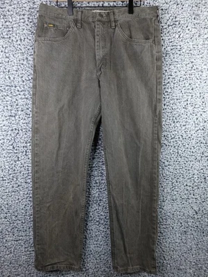 Vintage Lee Jeans Regular Fit 200 8962  Mens 36x32 Brown Denim Made in Mexico US - Image 1 of 4