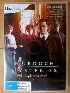 Murdoch Mysteries - Series 6. Yannick Bisson. Australian Import (4xDVD Box Set  - Imagen 1 de 6