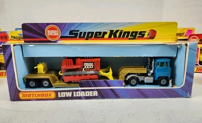 MATCHBOX SUPERKINGS K-23 SCAMMELL LOW LOADER AND BULLDOZER WITH BOX NICE-LOOKING - Image 1 of 4