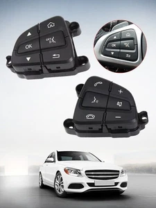 for Benz 15-18 W205 C25Tk L &R Steering Wheel Right Cruise Control Switch Button - Foto 1 di 14