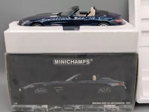 Modellini auto 1:18 Minichamps Mercedes Benz SLS AMG Roadster 2011 in confezione originale (I) - Foto 1 di 15