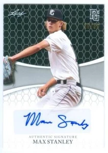 MAX STANLEY "AUTOGRAPH CARD /50" LEAF PERFECT GAME NATIONAL 2022 - Bild 1 von 1