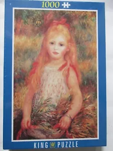 Puzzle The Young Girl Renoir 1000 pezzi nuovo sigillato e non aperto. - Foto 1 di 1