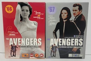 THE AVENGERS 66 And 67 Lot 4 Disc Set Diana Rigg Patrick Macnee Linda Thorson - Picture 1 of 5