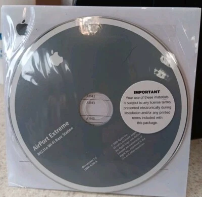 Apple AirPort Express A1264 Wireless 802.11n Wi-Fi Base Station DISC ONLY  - Image 1 of 4