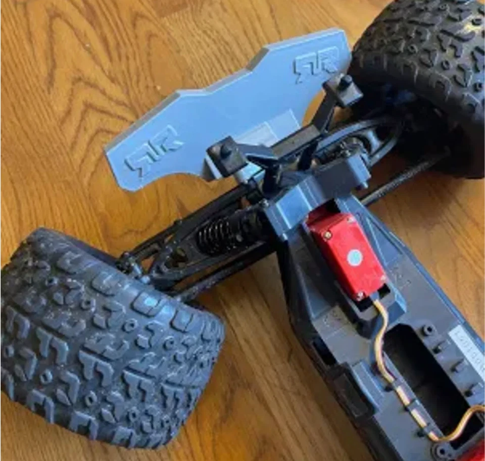 Arrma Granite CUSTOM Upgraded FRONT BUMPER - New - COLOR Black - Image 1 of 1