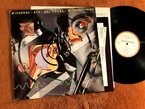 Wishbone Ash No Smoke Without Fire Vinyl LP 1978 MCA3060 W/Insert prog rock! - Picture 1 of 2