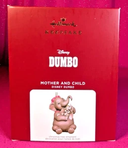 Hallmark 2021 Disney "Mother and Child" Dumbo Porcelain Keepsake Ornament NRFB - Picture 1 of 5