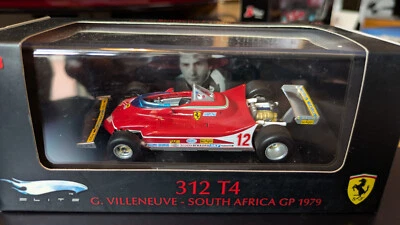 Ferrari 312T4 Villeneuve Winner South Africa GP 1979 1/43 Hot Wheels Elite F1 LE - Immagine 1 di 2
