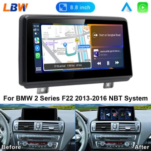8.8'' Car Linux Screen Stereo Radio For BMW 2 Series F22 2013-2016 NBT System - Picture 1 of 12
