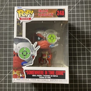 Funko Pop Rocks Iron Maiden Somewhere in Time Eddie #248 Vinyl Figure NIB - Picture 1 of 6