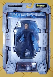 Star Trek Enterprise Broken Bow Lieutenant Malcom Reed Art Asylum Diamond Select - Picture 1 of 3