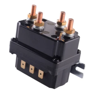 250A Winch Solenoid Relay Contactor Rocker Switch Fit For 5000lb-7000lb+ - Picture 1 of 5