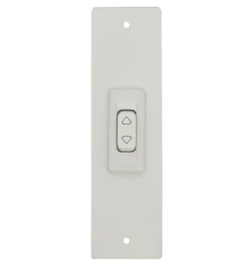 PLACCA 205 MM BIANCO CON PULSANTE COPRI AVVOLGITORE MOTORE TAPPARELLA TAPPARELLE - Imagen 1 de 1