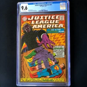 Justice League of America #59 (DC 1967) 💥 CGC 9.6 💥 ONLY 1 HIGHER! Rare Comic - Picture 1 of 6