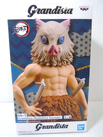 SEALED BANDAI BANPRESTO DEMON SLAYER GRANDISTA HASHIBIRA INOSUKE FIGURE Cover