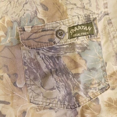 VTG Spartan Camo Cargo Pants Mens 36 USA Made Realtree Lightweight Actual 34x32 - Image 1 of 4