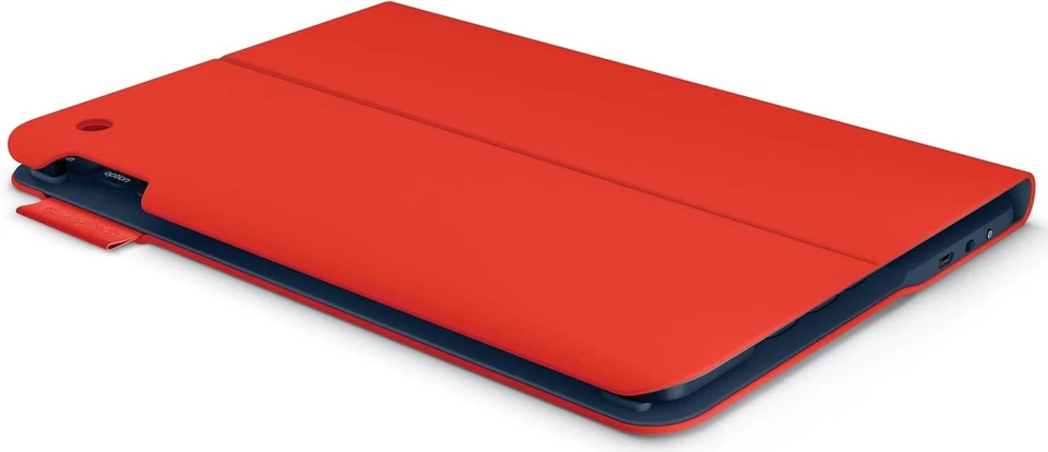 Logitech Ultrathin Keyboard Folio for iPad Air, Mars Red Orange - Image 1 of 4