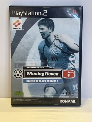 Sony PlayStation2 Winning Eleven 6 International Soccer Retro Game Korea Ver PS2 - Image 1 of 4