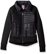 Avalanche Girls' Full Zip Jacket Little Girls 5/6 Black