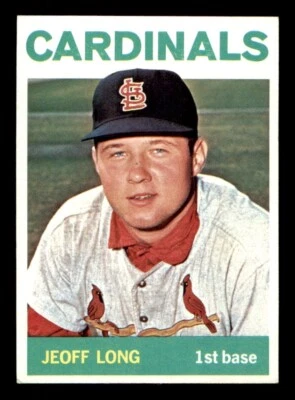 1964 Topps Baseball #497 Jeoff Long EX *f1 - Image 1 of 2