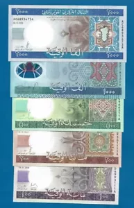 Mauretanien Mauritania - 5 x Banknoten - 100 / 2000 Ouguiya 2011 / 2015 UNC SET - Bild 1 von 10