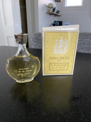 De colección Nina Ricci L' Air du Temps Eau De Toilette EDT 82 grados Lalique Nuevo Foto 1 de 4