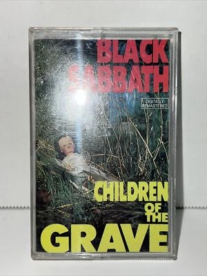 BLACK SABBATH Cassette Children Of The Grave 1980 Digitally Remastered RARE  - Image 1 of 3