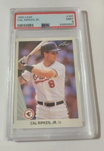 CAL RIPKEN JR. -- HOJA 1990 -- #197 -- PSA COMO NUEVO 9 - Imagen 1 de 1