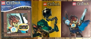 Lego chima 3 pack pocket folders (9x12") & 2 pocket folders (12x9") - Picture 1 of 8