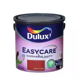 Dulux Easycare WASHABLE MATT Paint - RED - SIERRA VISTA - 2.5L - 50X TOUGHER - Picture 1 of 5