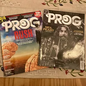 Prog 93 & 106 Magazines RUSH - Picture 1 of 3