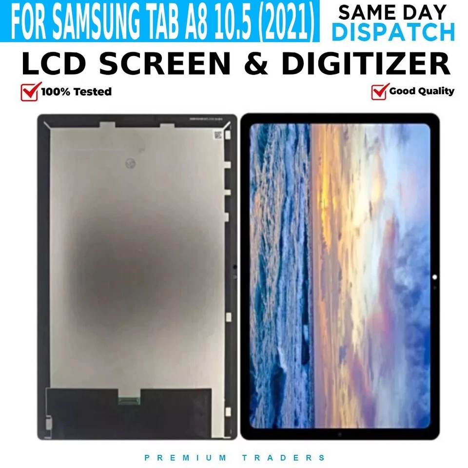 For Samsung Galaxy Tab A8 10.5 (2021) X200 X205 LCD Screen Display Digitizer UK - Image 1 of 1