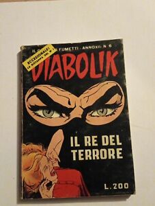 Diabolik N 1  Il Re Del Terrore Astorina Ristampa Del 1974
