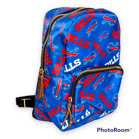 Buffalo Bills NFL FOCO MINI 10in Backpack Bag Zipper Closure NICE! Cover