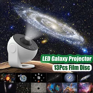 13in1 LED Planetarium Galaxy Projector 3D Star Theater Room Ceiling Decor Light - Picture 1 of 20