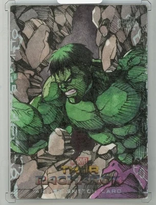 2018 UPPER DECK  Thor Ragnarok Lydi Li Tubillara Sketches #NNO 1/1 - Image 1 of 2