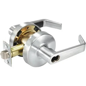 Yale zylindrisches Sfic Prep Less Zylinder Abstellraum Griffset (satin chrom) - Bild 1 von 3