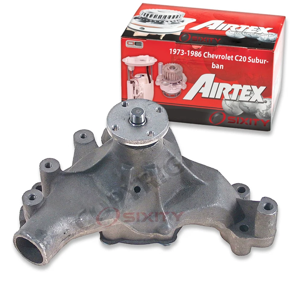 Bomba de água do motor Airtex para 1973-1986 Chevrolet C20 Suburban 7.4L V8 VZ - Imagem 1 de 4