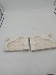 Molde de fundición vintage deslizante de un cordero - Imagen 1 de 9