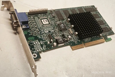 3Dfx AGP Graphics Card STB Voodoo3 2000 Avenger 16 MB SDRAM + Heatsink - Image 1 of 4