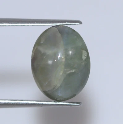 7.82 Ct Loose CERTIFIED Real Natural Green Cat’s Eye Chrysoberyl Gemstone - Image 1 of 4