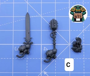 Warhammer 40K Dark Angels Deathwing Knights Power Sword & Power Maul C - Picture 1 of 2